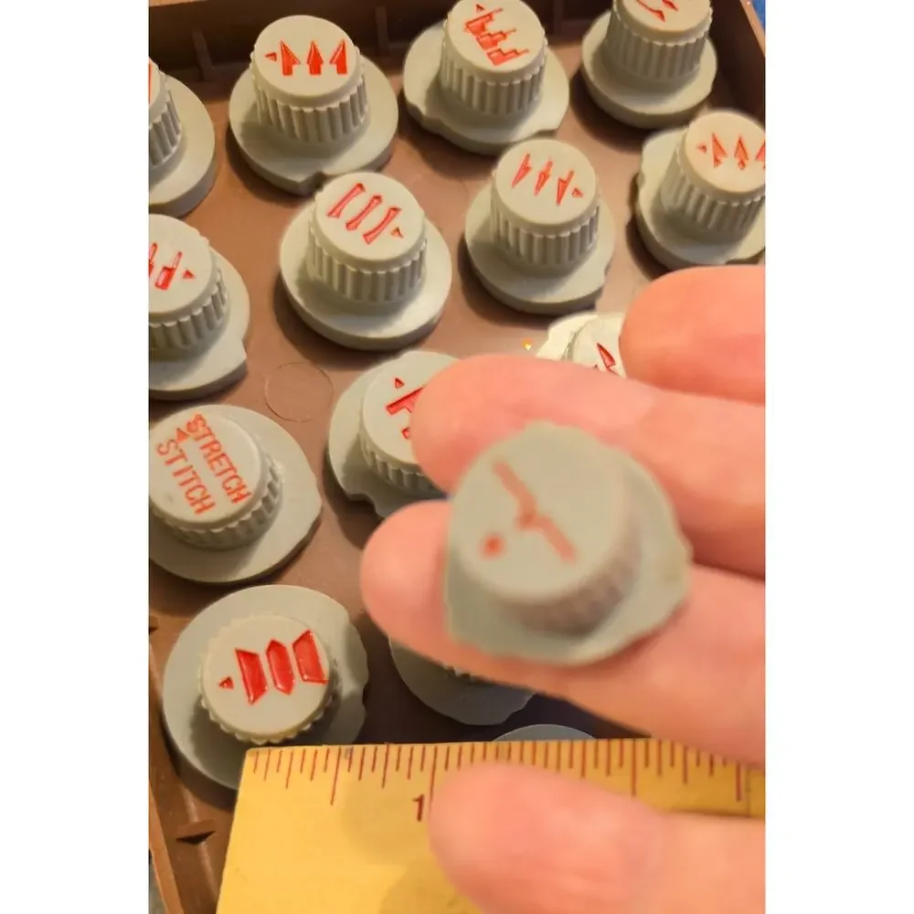 30 Vintage Dressmaker Sewing Machine Cams in Plastic Case